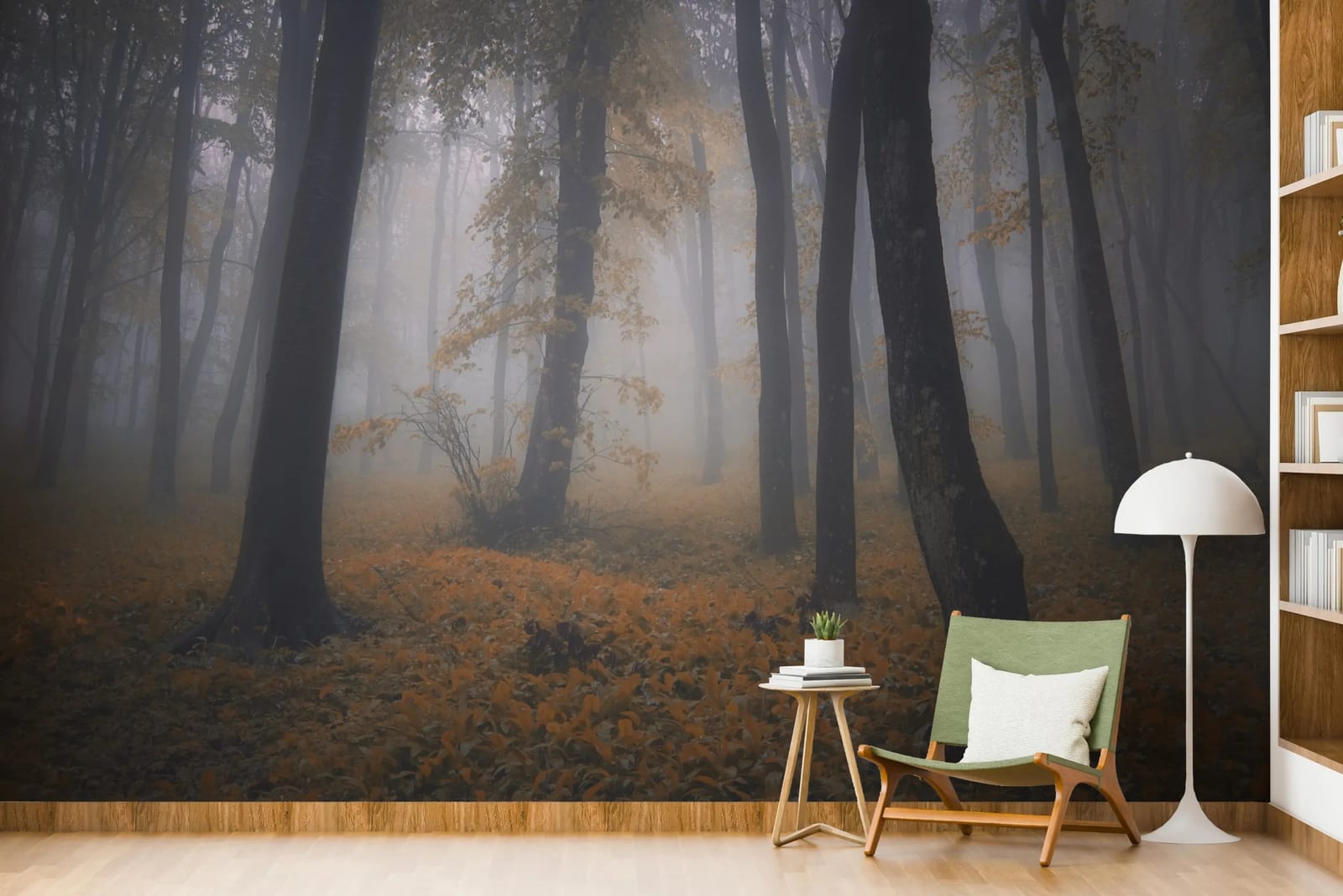 Autumn Golden Forest Wallpaper image 1