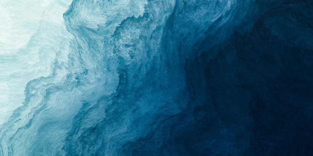 Aqua Mirage Abstract Wallpaper image 5