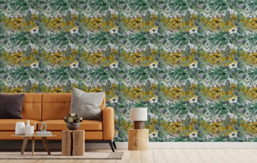 Verdant Vibes Abstract Wallpaper image 5