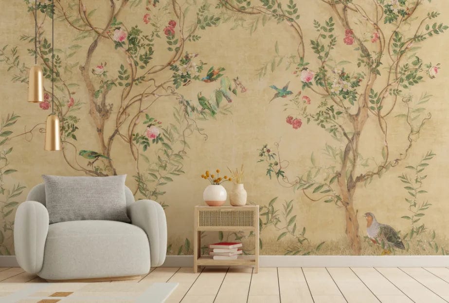 Botanical Floral Wallpaper image 4