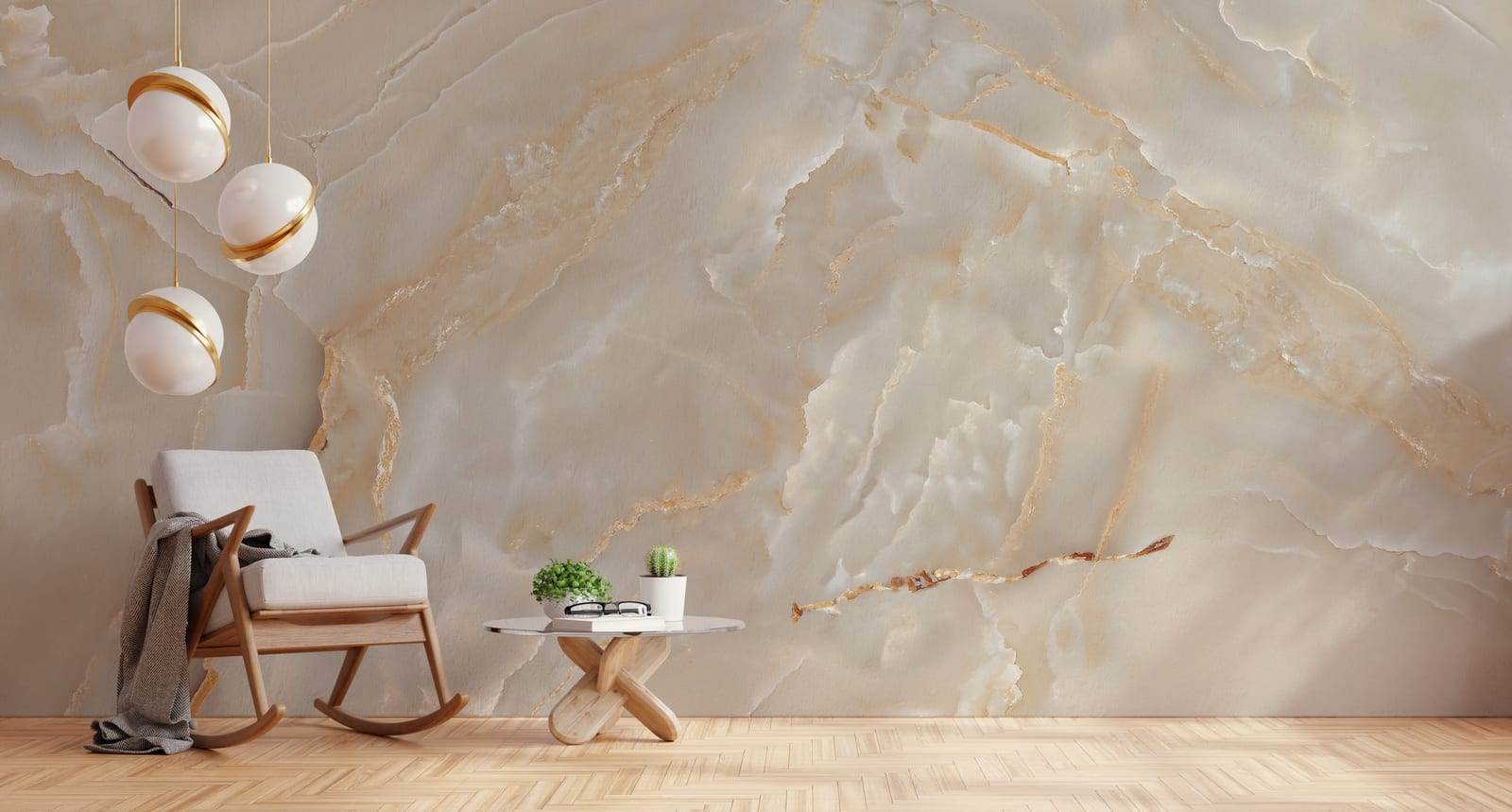 Super Glossy Peel and Stick Marble Wallpaper