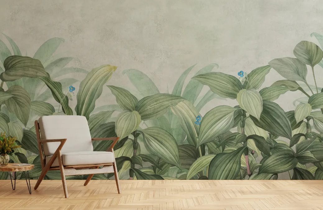 Motley Grass Tropical Plants Wallpaper Murals image 2
