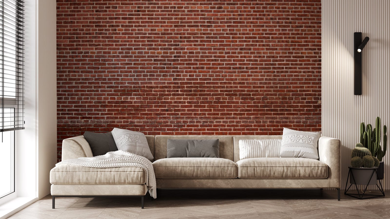 Old Brick Style Wallpaper for Wall