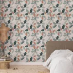 Beautiful Leaves Abstract Wall Mural Beautiful Leaves Abstract Wall Mural
