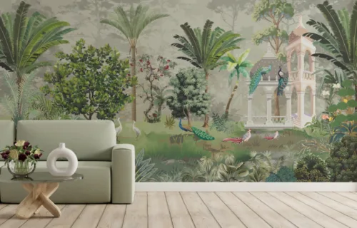 Decorative Garden Birds Wallpaper Murals Decorative Garden Birds Wallpaper Murals