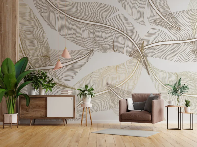 Top Vector Peel and Stick Wall Mural Art