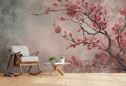 Vintage Look Floral Wallpaper Vintage Look Floral Wallpaper