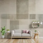 Stylish Geometric Maze Wall Mural for Office Décor