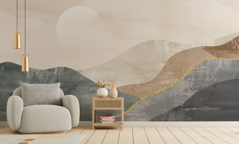 Abstract Nature Wall Mural