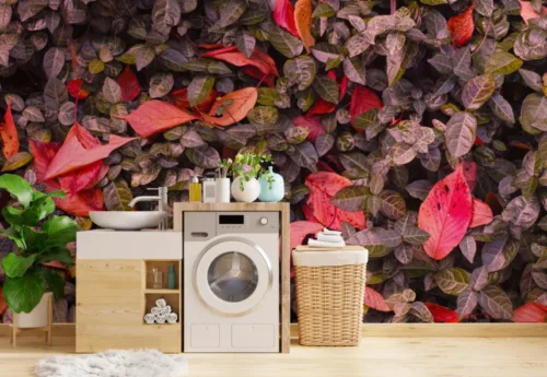 Beautiful Pink Leaves Wallpaper for Wall Beautiful Pink Leaves Wallpaper for Wall