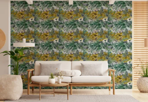 Best Living Room Modern Abstract Repeat Pattern Wallpaper for Wall