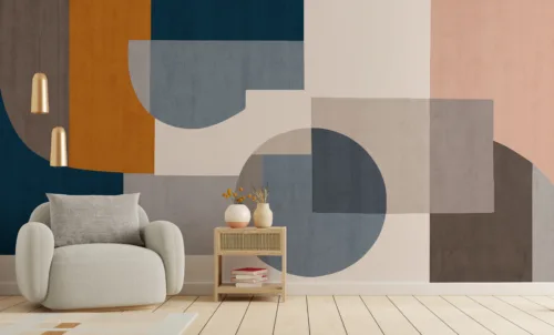 Big Geometric Design Wall Office Room Wall Big Geometric Design Wall Office Room Wall