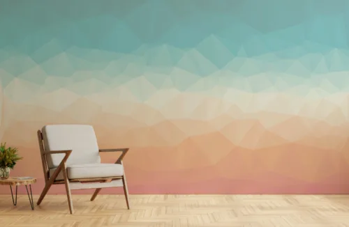 Blue Shade Blending Ombre Wall Mural Blue Shade Blending Ombre Wall Mural