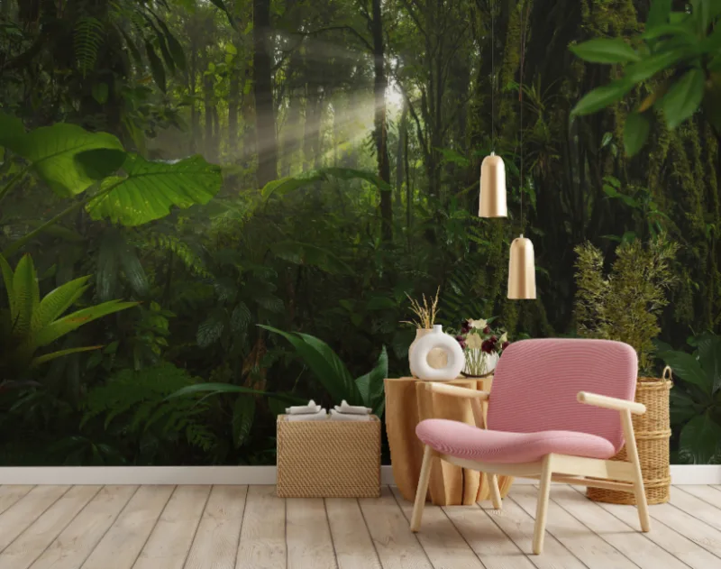 Bold Jungle Expedition Wall Mural