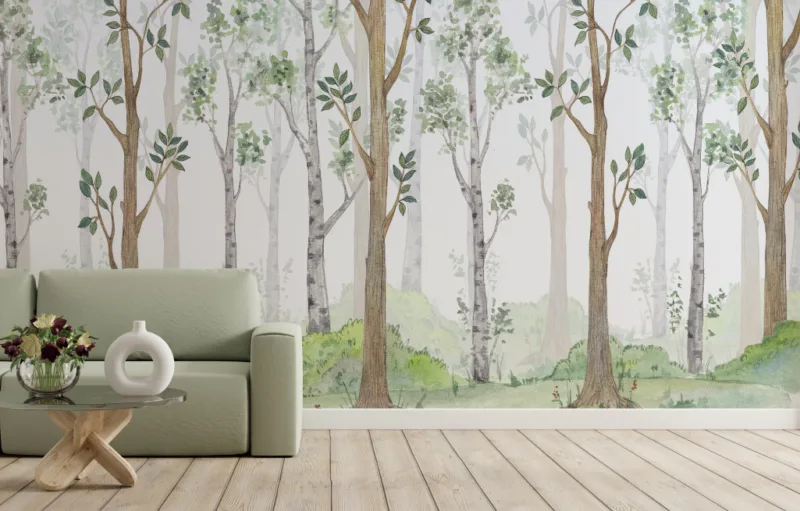 Bright Forest Wallpaper