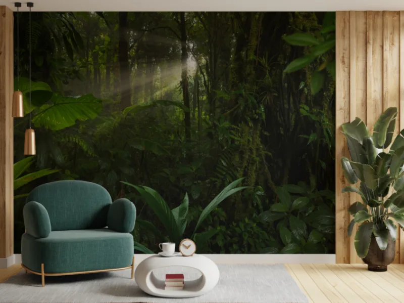 Deep Forest Jungle Safari Wallpaper