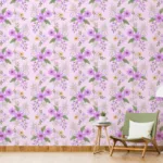 Dewy Petals of Monsoon Wallpaper Mural