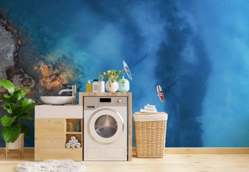 Endless Blue Sea Horizon Wall Mural