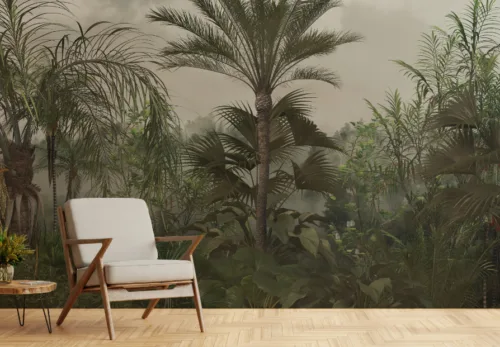 Exotic Green Rainforest with Wildlife Exotic Green Rainforest with Wildlife