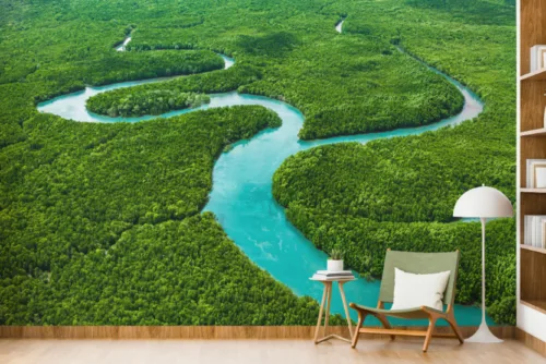 Green Calming Peel and Stick Wallpaper Green Calming Peel and Stick Wallpaper