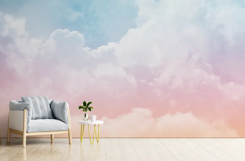 Latest Self Adhesive Nature Wall Design Wallpaper Murals