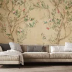 Living Room Beautiful Self Adhesive Wall Mural