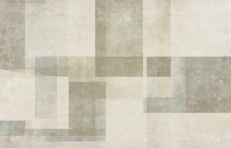 Monochrome Maze Abstract Wallpaper