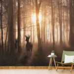 Nature’s Harmony Deer in Forest