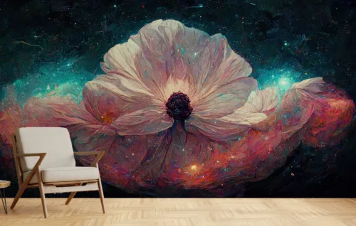 Nocturnal Floral Dream Wallpaper Nocturnal Floral Dream Wallpaper
