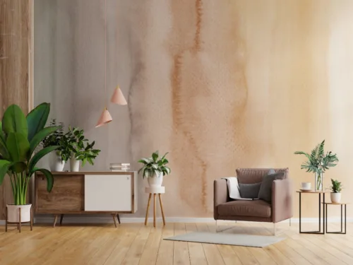 Soft Orange Self-Adhesive Ombre Wall Décor Soft Orange Self-Adhesive Ombre Wall Décor