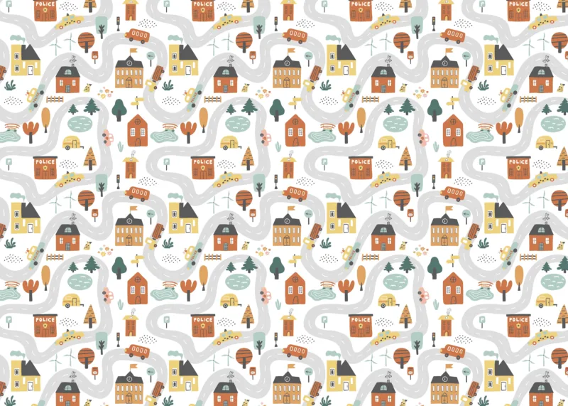 Tent City Kids Wallpaper