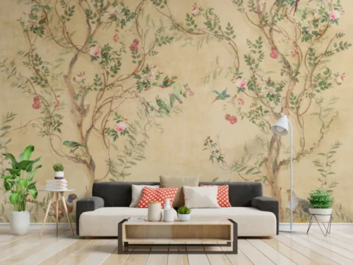 Top Floral Wallpaper Murals