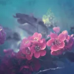 Underwater Floral Wallpaper