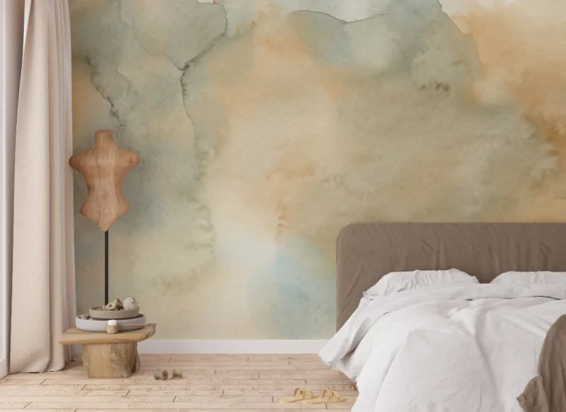 Watercolor Texture Beautiful Ombre Wall Mural Watercolor Texture Beautiful Ombre Wall Mural