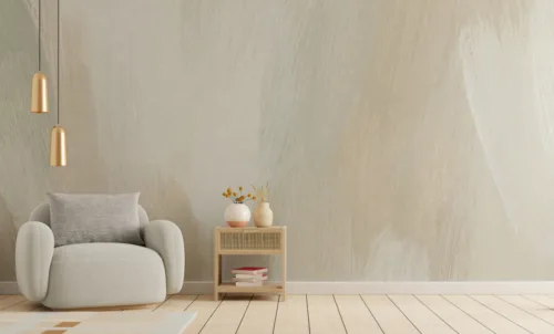 Abstract Soft Glow Mural Wallpaper