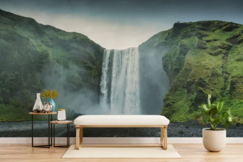 Enchanting Jungle Landscape Wall Mural Enchanting Jungle Landscape Wall Mural