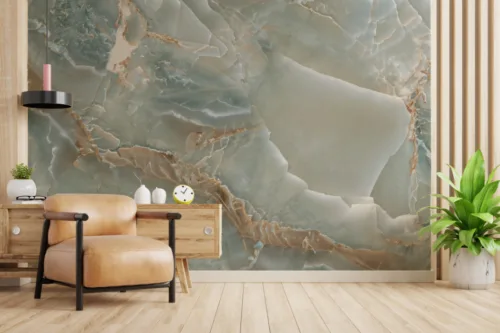 Gray Marble Wallpaper Mural