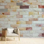 Modern Brick Wall Décor Wallpaper