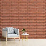 Modern Red Brick Wallpaper Sticker