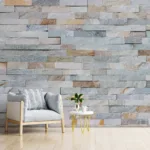 Natural Stone Brick Wall Mural