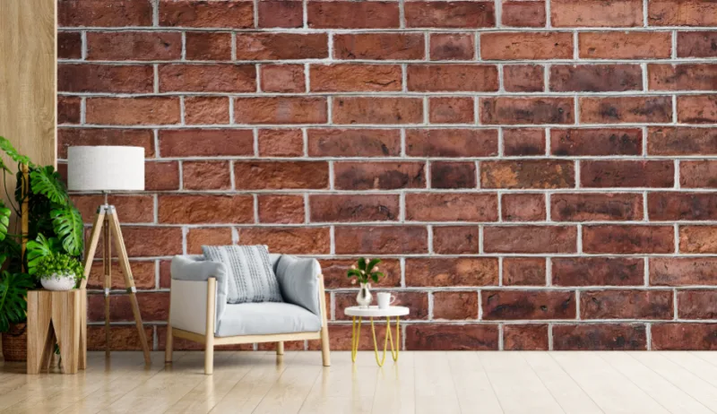 Red Brick Wallpaper for Wall