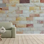 Unique Brick Design Wallpaper for Wall