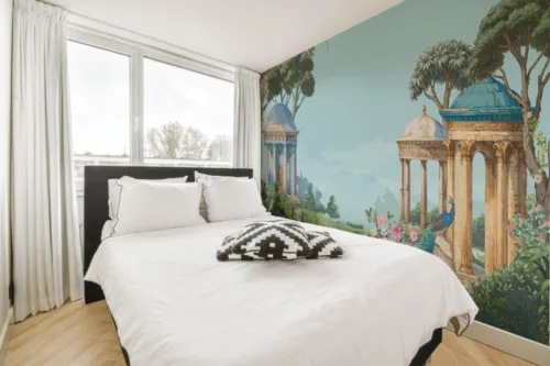 Best Bedroom Sky Blue Heaven Classical Domes Peacock Indian Wallpaper Best Bedroom Sky Blue Heaven Classical Domes Peacock Indian Wallpaper where nature in your home