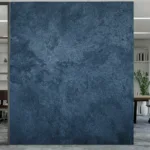 Blue Concrete Wallpaper with Smooth Texture for Minimalist Wall Design clean lines and subtle tones for serene and modern interiors