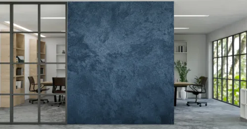 Blue Concrete Wallpaper with Smooth Texture for Minimalist Wall Design clean lines and subtle tones for serene and modern interiors