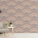 Boho Geometric Peel And Stick Wallpaper Mural Self Adhesive Decor