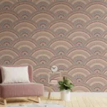 Colorful Boho Wallpaper Geometric Circle Mandala Peel And Stick