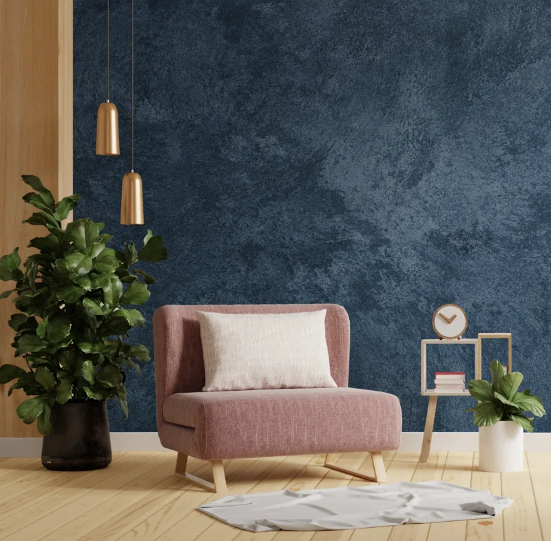 Concrete Peel and Stick Wallpaper for Quick Room Update realistic texture and hassle-free application in modern home décor