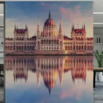 Cultural Heritage Site In Budapest Removable Wallpaper Design For Wall
