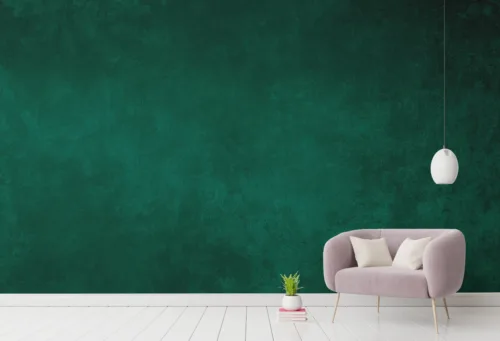 Dark Green Peel and Stick Wallpaper for Bedroom and Living Room Dark Green Peel and Stick Wallpaper for Bedroom and Living Room Grunge Textured: Describes the style and surface, appealing to texture lovers